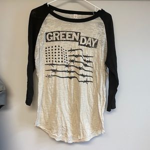 Green Day original band tee